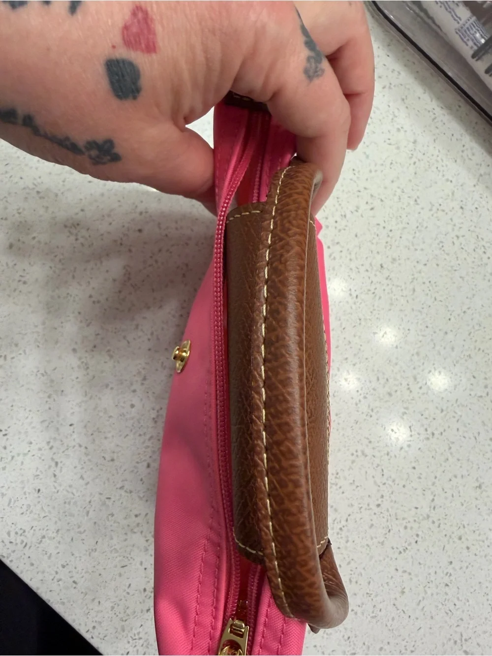 Longchamp compact authentic